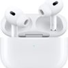 สำหรับผู้ใช้ใหม่เท่านั้น [เพียง ฿99.99]：Apple AirPods Pro (รุ่นที่ 2) หูฟังไร้สายแบบ Ear Buds พร้อมการชาร์จแบบ USB-C, ตัดเสียงรบกวนแบบแอ็คทีฟมากขึ้นถึง 2 เท่า, หูฟังบลูทูธ, โหมดฟังเสียงรอบข้าง, ระบบเสียงปรับตามสภาพแวดล้อม, และเสียงรอบทิศทางส่วนบุคคล