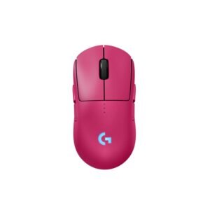 เมาส์ไร้สาย Logitech G Pro 2 - สีม่วงแดง